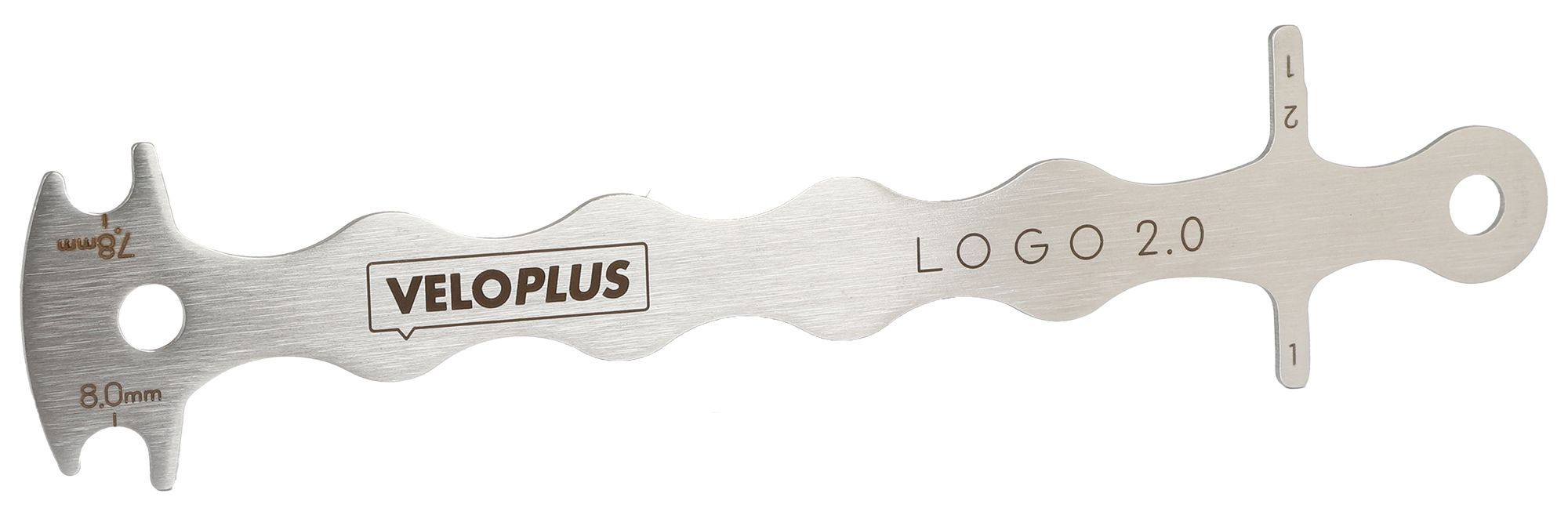 LOGO 2.0 Kettenprüfer / silber