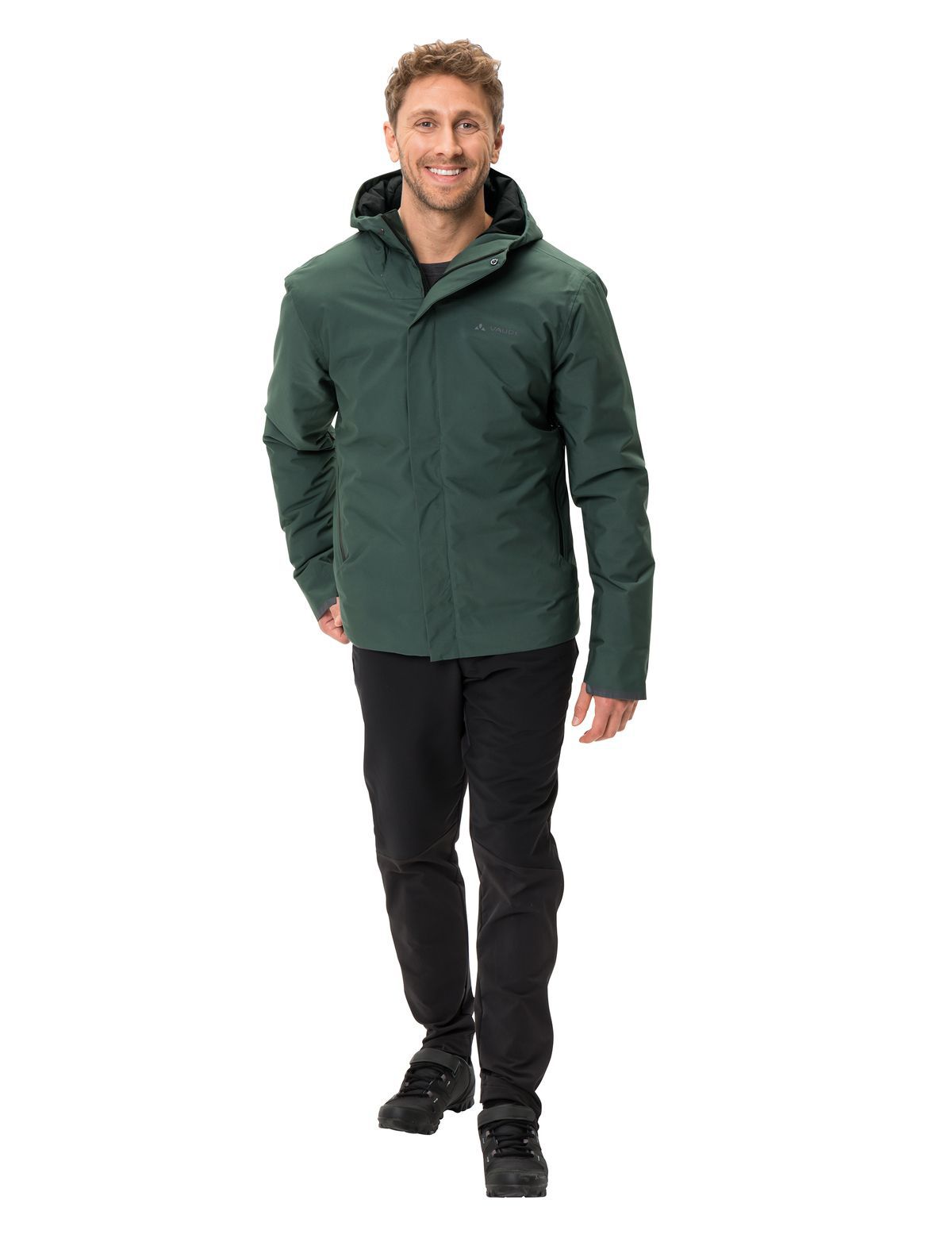 CYCLIST WARM Herren-Regenjacke / dusty forest / L