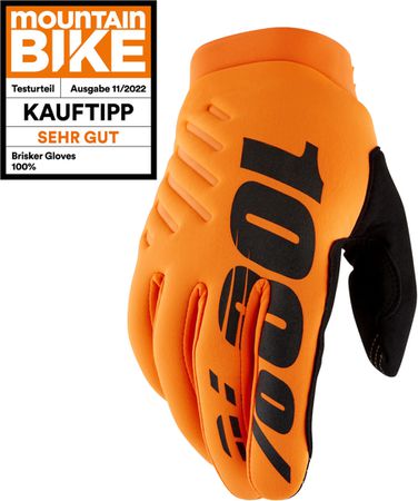 Gloves Brisker / orange / M