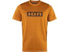 LOGO Herren-Kurzarmshirt / rocky orange / S