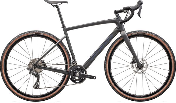 DIVERGE SPORT CARBON Gravelbike / satin carbon blue onyx / 58 CM