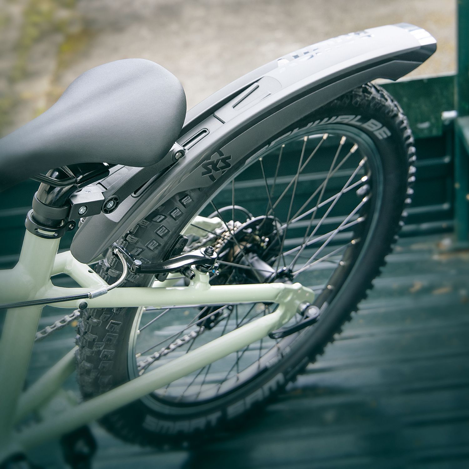 Steckschutzblechgarnitur Rowdy 20"-24" schwarz / schwarz