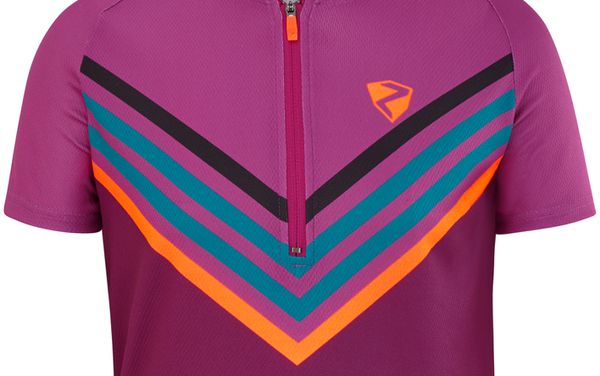 NILIA Mädchen-Kurzarmtrikot / light plum / 152