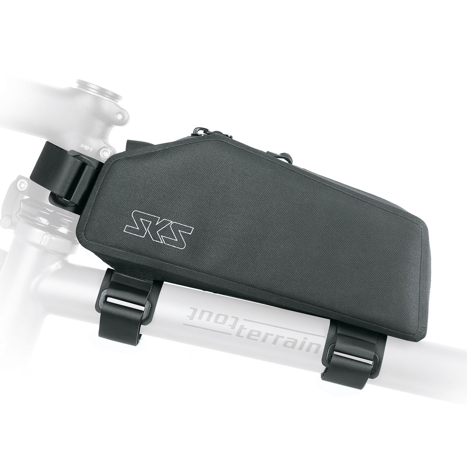 Oberrohrtasche Race Toptupe Bag 750 ml schwarz / schwarz