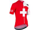 SUISSE FED MILLE GT C2 Herren-Kurzarmtrikot / national red / M