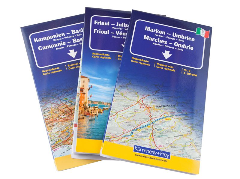 ITALIEN Strassenkarten / FRIAUL/JULISCH VENETIEN 005