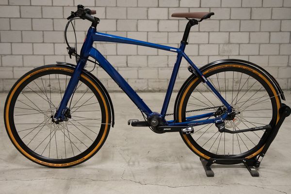 DAILY QUEST Pinion City- und Alltagsvelo / saphir blau glanz / 58 CM