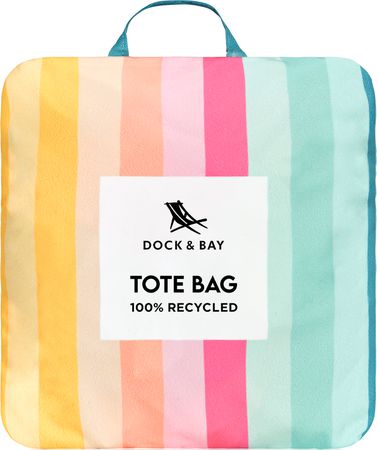 Foldable Bag Medium / coastal candy