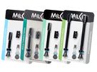 VALVE PACK MILKIT Tubeless Ventile / Schwarz / Ventil Set 75mm