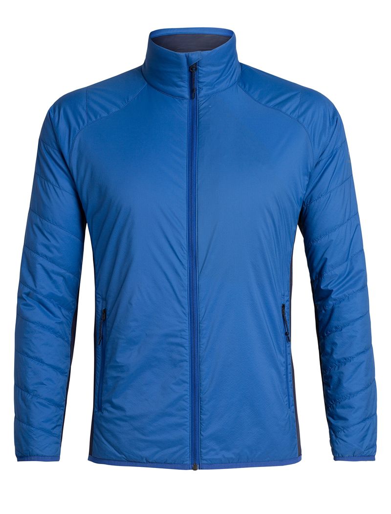 HYPERIA HYBRID Herren-Loftjacke / blau / S