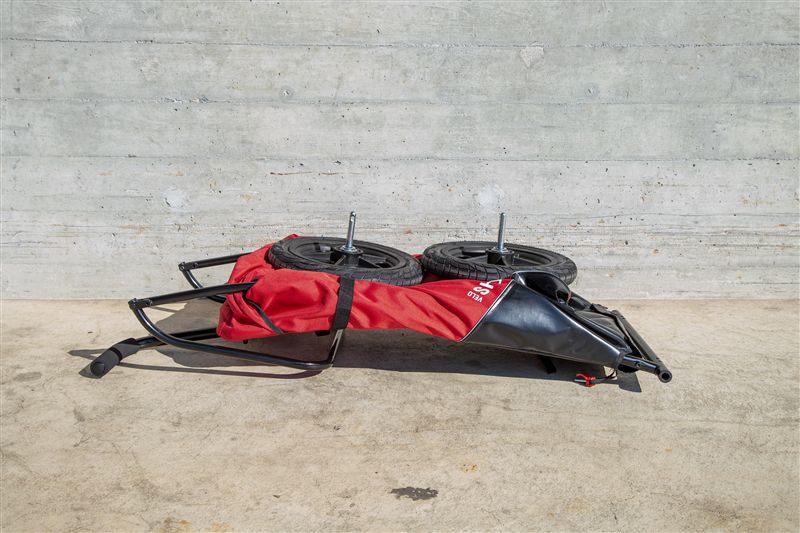 VELOSHOPPER Einkaufswagen / rot