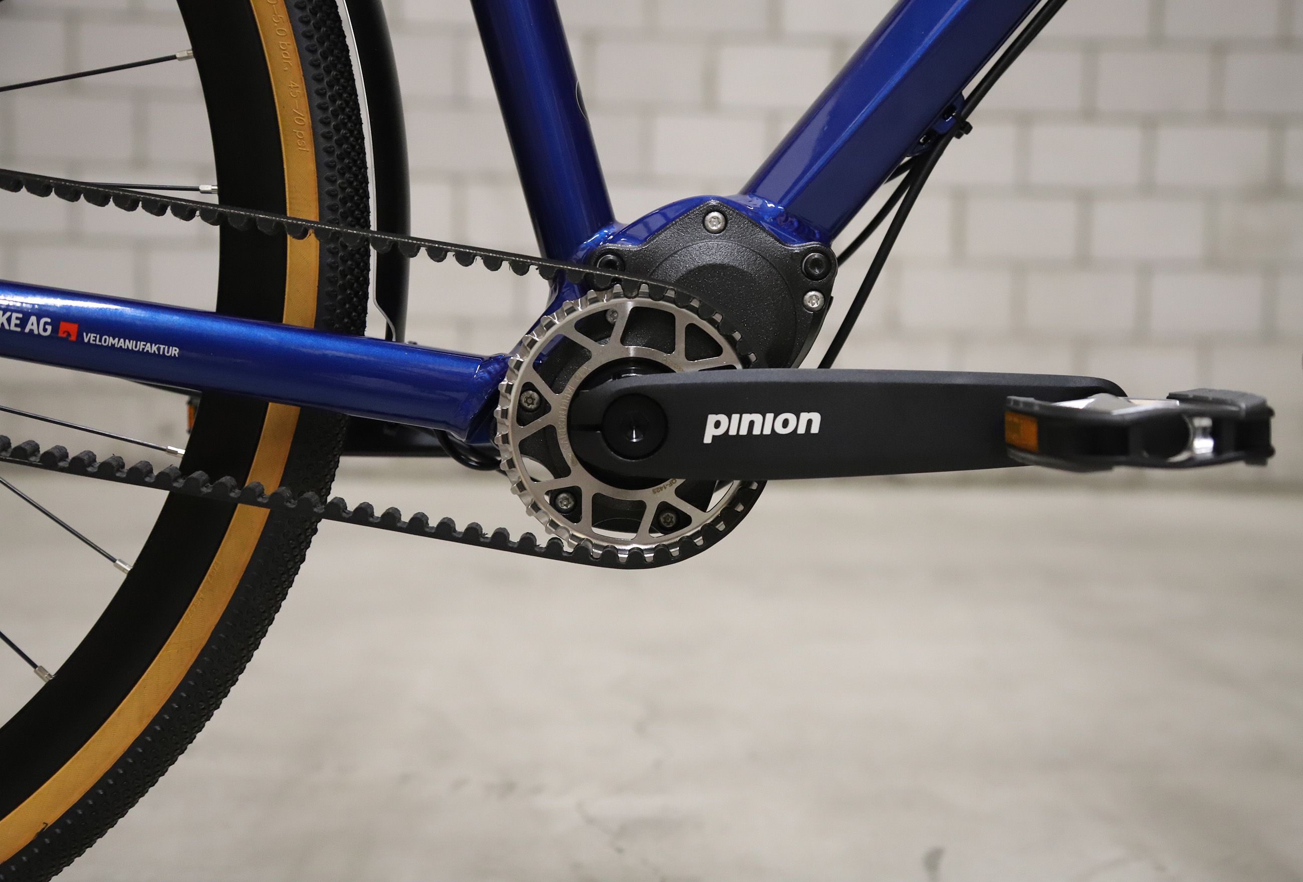 DAILY QUEST Pinion City- und Alltagsvelo / saphir blau glanz / 53 CM