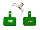 DISC C 15 Bremsbelag, organisch für Shimano Deore, diverse Tektro/TRP Bremsen / grün / ORGANISCH