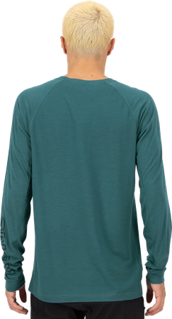 TARN Herren-Merino-Langarmshirt / iron/abyss / L