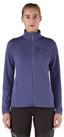 R1 HYBRID Damen-Fleecejacke / solstice purple / S
