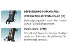 DISC-ADAPTER vorne +20mm Bremse PM; Gabel/Rahmen IS / schwarz