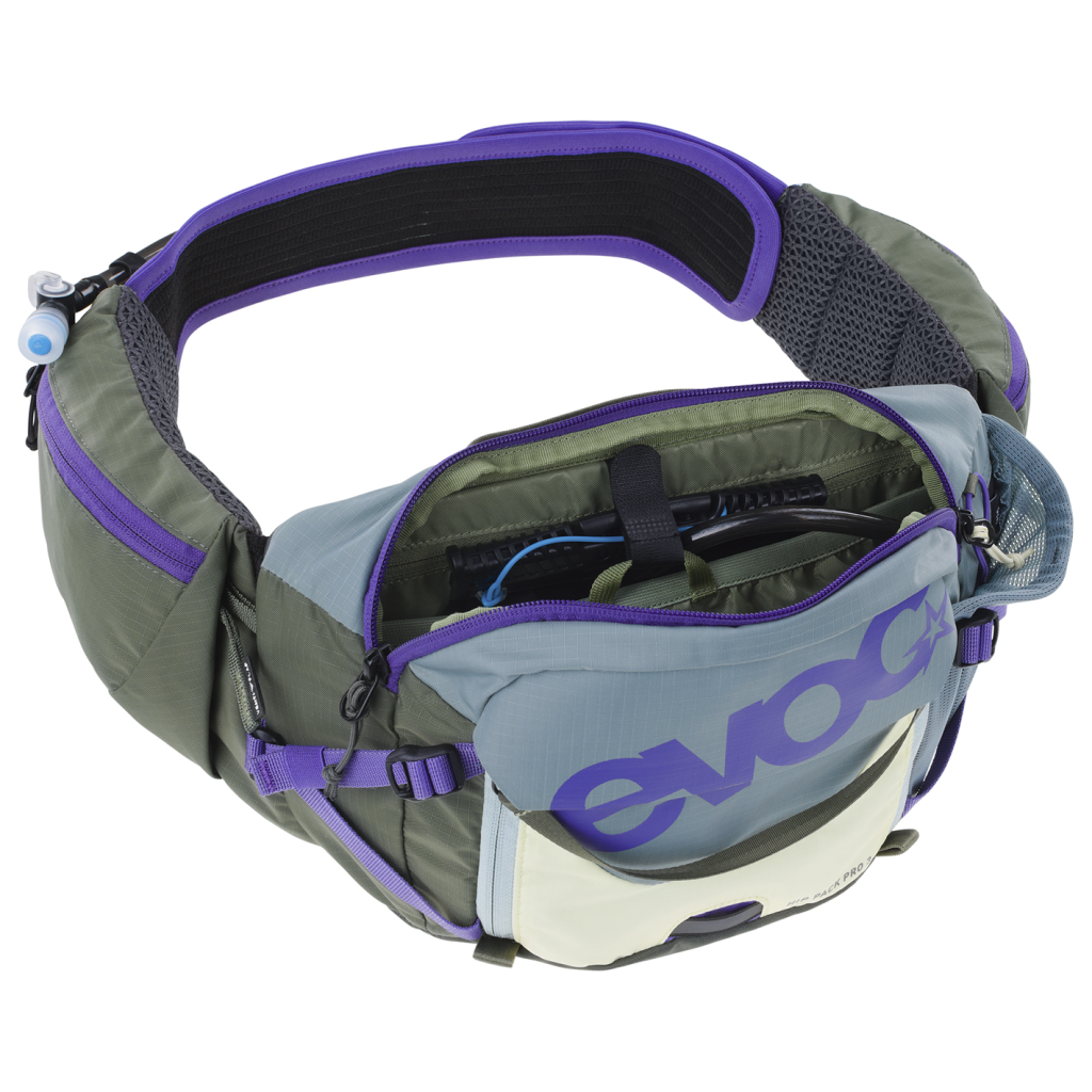HIP PACK PRO 3L, Hüfttasche / steel/violet/dark olive