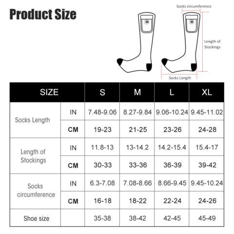 SAVIOR Ski Socks Bluetooth Montreal grey-orange / XL