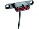 E3 Taillight 2 Gepäckträgerversion 6V / schwarz