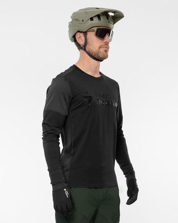 Sweet Protection Hunter Merino Hybrid LS Jersey M / schwarz / L