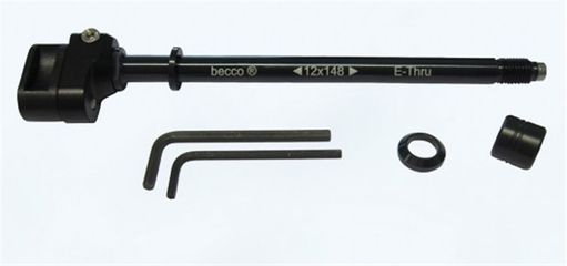 STECKACHSADAPTER NABECCO / schwarz / M12 x 1.0 169mm