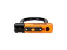 EVOLUTION MINI 7 Bügelschloss mit KABEL / orange schwarz