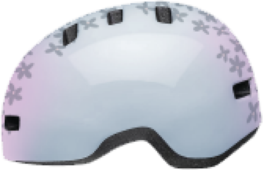 Lil Ripper Helmet / gloss light blue daisy / XS