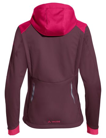 QIMSA Damen-Softshelljacke / cassis / 36