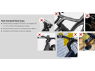 STEM CAP MOUNT Halterung / schwarz / Adjustable, 30mm, +15° bis +55°