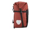 BACK-ROLLER PRO PLUS Taschen (Duo), schwarz/grau / salsa - dark chili / 2 x 35 L