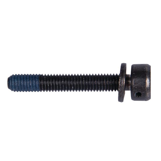 Adapter Befestigungsschraube / schwarz / 30mm Rahmen (M5x36.8)