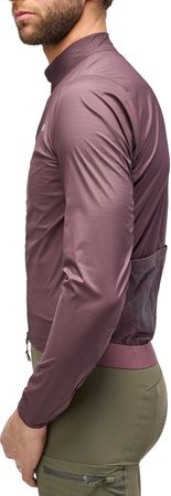 ODYSSEY HIGH VISIBILITY Herren-Gravel-Windjacke / burgundy / XXL