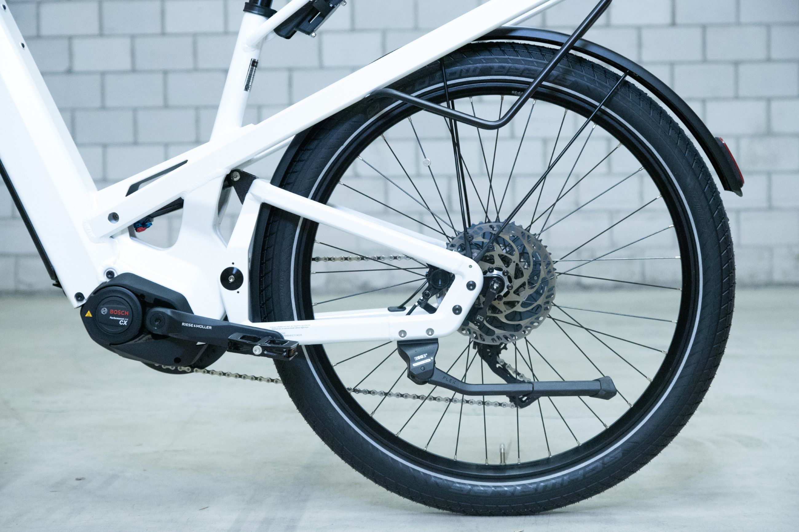 HOMAGE GT TOURING Crossover E-Bike / pearl white / 54 CM