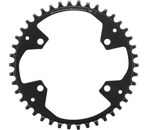 Kettenblatt Cues FC-U6000 Single / schwarz / 42 Zähne, 110 mm