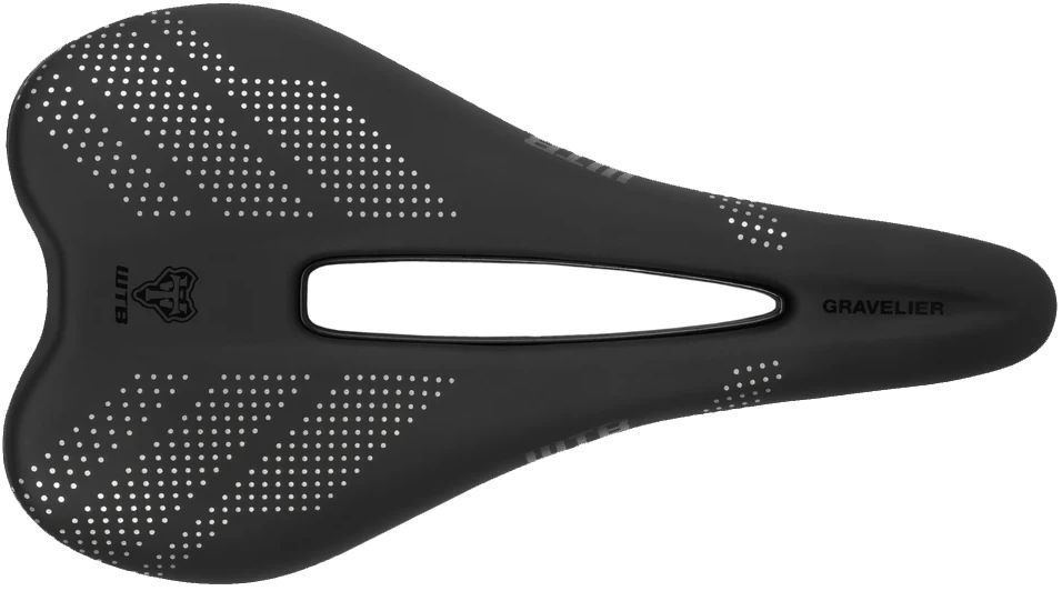 GRAVELIER TITANIUM Sattel / schwarz / 140mm