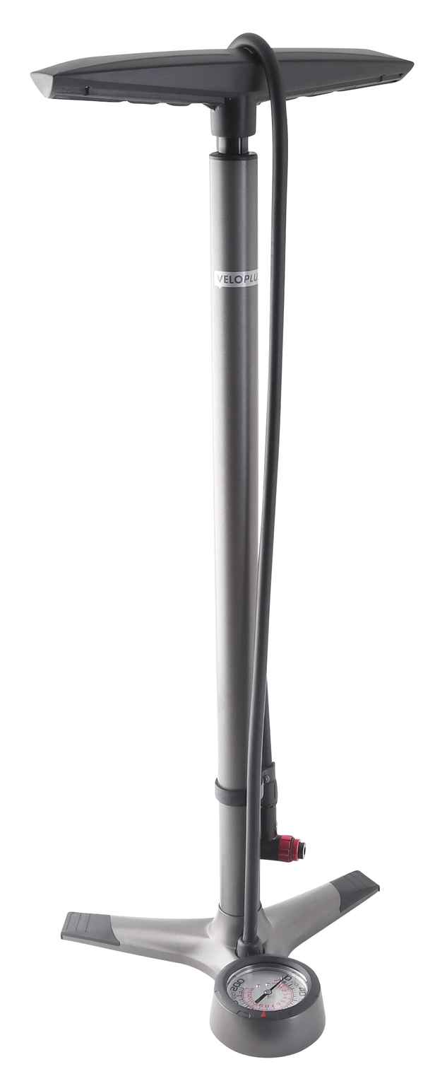 MISTRAL Standpumpe aus Aluminium, 2.5" Manometer, grey - Hauptansicht