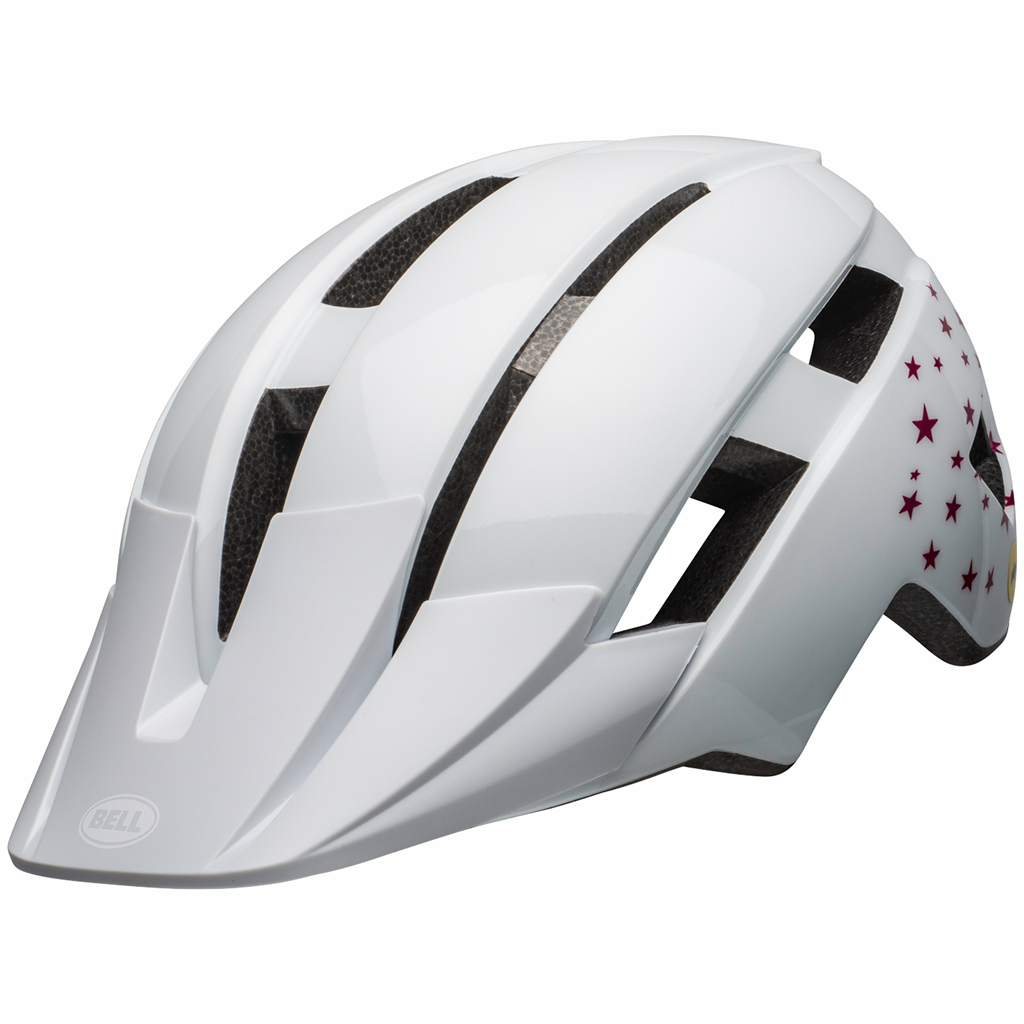 Sidetrack II YC MIPS Helmet / gloss white stars / UC 47-54