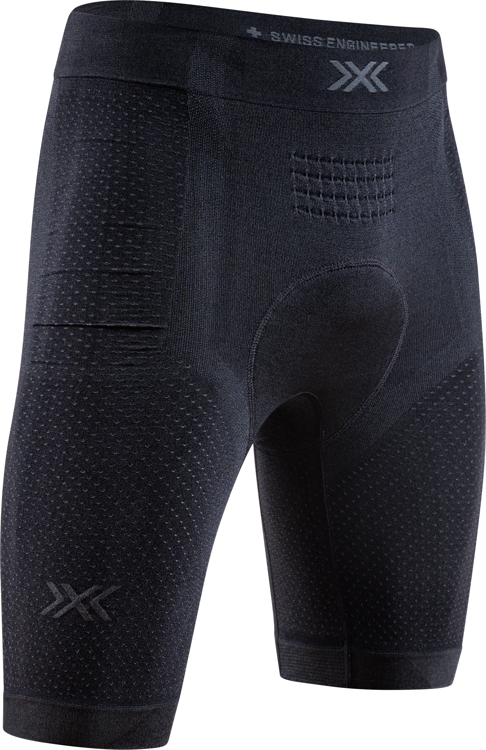 X-Bionic Men XCeed Ride Liner Shorts / X black rhino grey / S