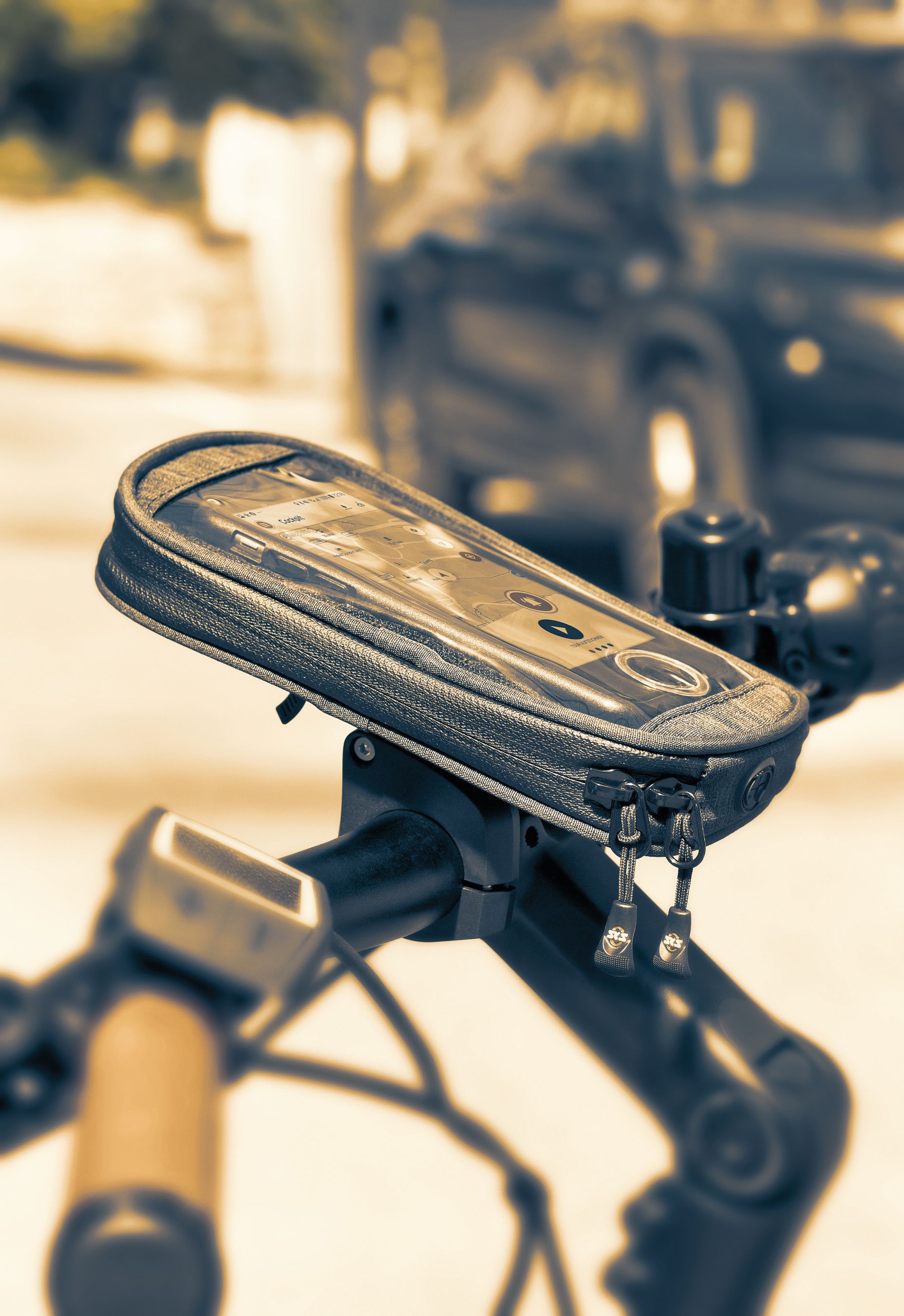 Smartphone Tasche Com/Smartbag / schwarz