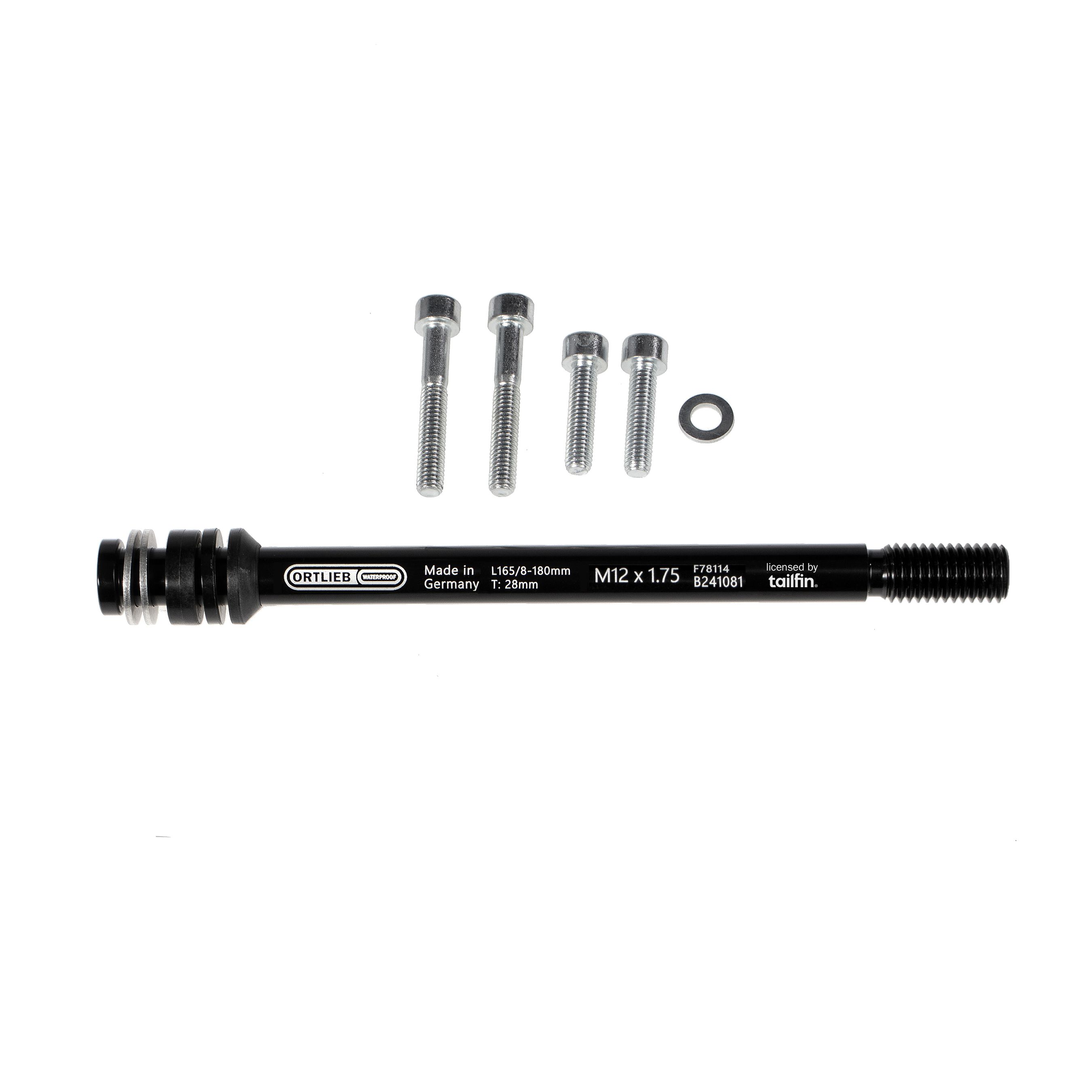 THRU AXLE M6-CONNECTOR Steckachsenadapter / M12x1.75