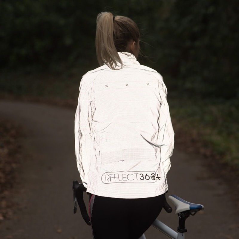 REFLECT 360+ Damen-Regenjacke / silber / S
