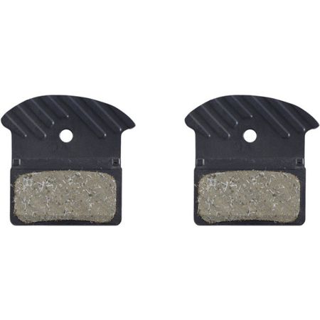 J05A-RF Ice-Tec, Bremsbelag / Resin/Trägerplatte Alu mit Kühllamellen