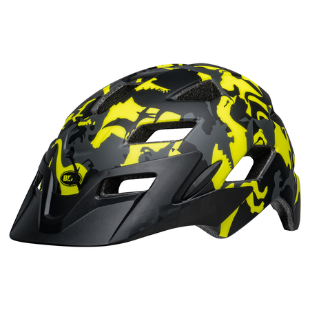 Sidetrack Child Helmet / matte black camosaurus