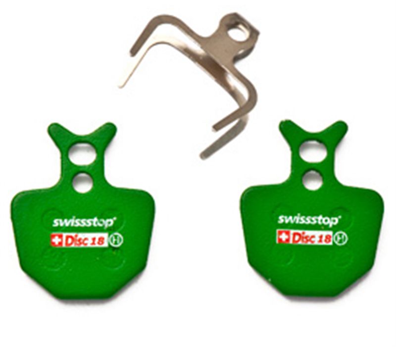 DISC C 18 Bremsbelag, organisch, für Formula ORO / grün / ORGANISCH