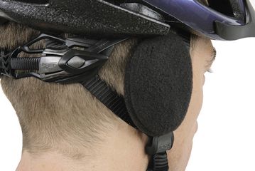 EAR BAGS Ohrenwärmer / schwarz / L=>7CM