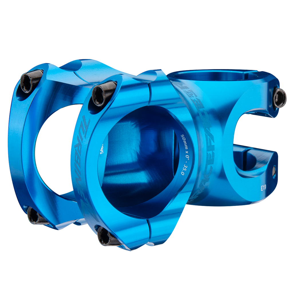 Turbine R Alu Stem 35 0° / blue / 32mm