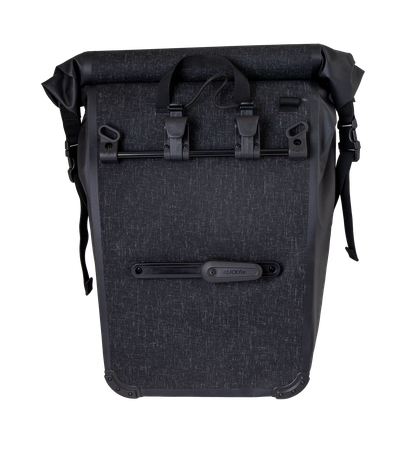 PIAZZA GRANDE Hinterradtasche / anthrazit reflektierend