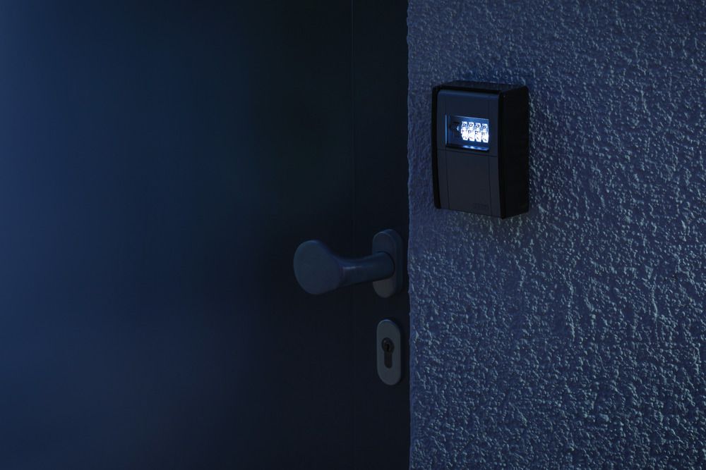 Abus KeyGarage 787 LED / schwarz-silber