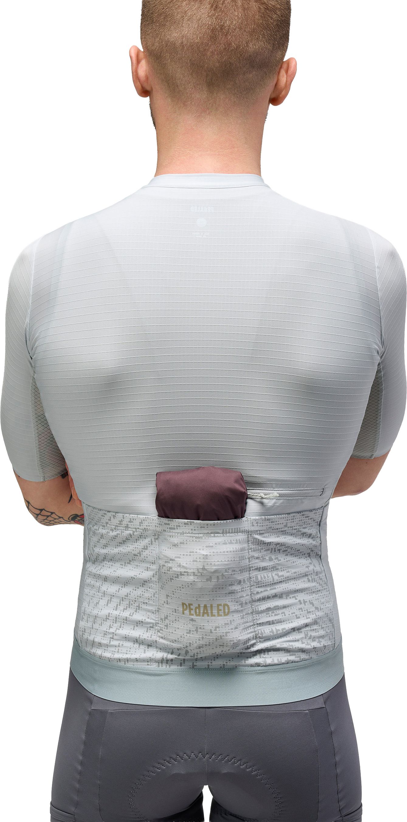 ODYSSEY Herren-Gravel-Kurzarmtrikot / light blue / XL