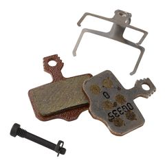 ELIXIR / DB / LEVEL / SRAM XX, XO Bremsbelag / organisch/Alu-Trägerplatte / grau